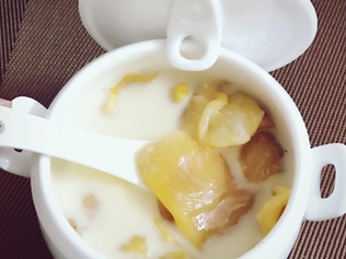 牛奶炖鱼胶
