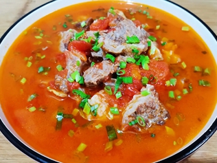 牛肉炖西红柿