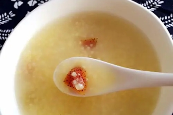 山楂小米粥