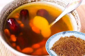 生姜枸杞红枣红糖茶