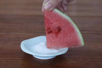 西瓜加盐