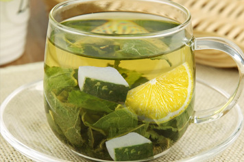 柠檬冬瓜荷叶茶