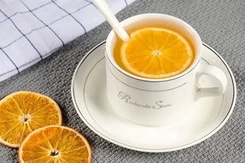 香橙片泡水
