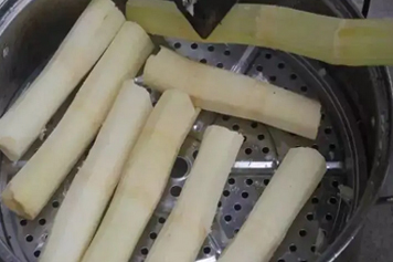 蒸甘蔗