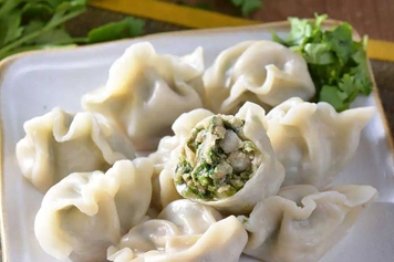 香菜饺子