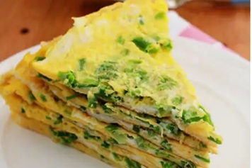 香菜煎鸡蛋