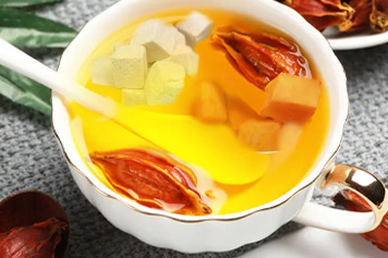 栀子菊苣茯苓茶