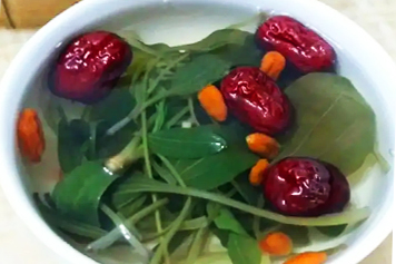 车前草红枣煮水