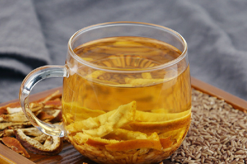 陈皮大麦茶泡水