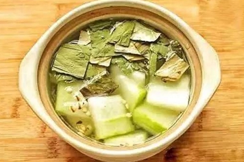 冬瓜皮荷叶茶