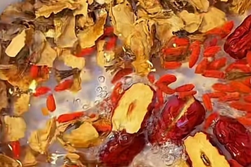分心木红枣枸杞泡水
