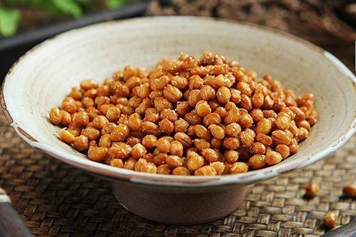 炸黄豆