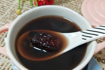 红枣黑豆水