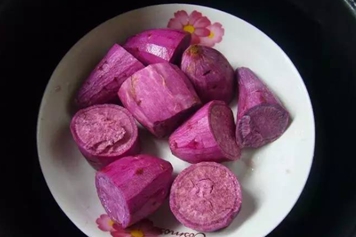 蒸紫薯
