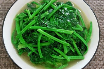 猪油炒菠菜