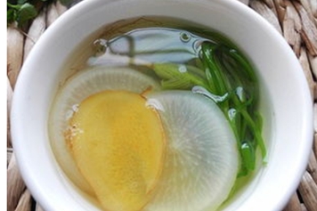 白萝卜生姜水