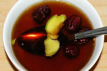 大枣红糖姜茶