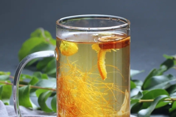 陈皮玉米须泡水喝