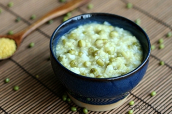 燕麦绿豆粥