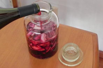 洋葱红酒