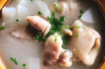 白萝卜马蹄煲汤