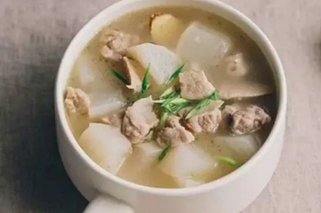 白萝卜猪肺汤
