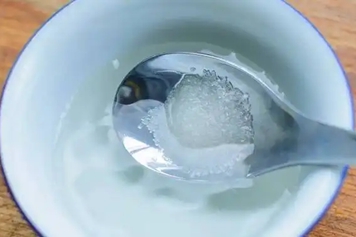 白醋加白酒加盐