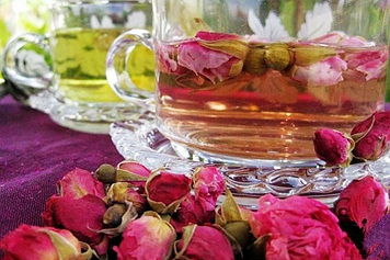 大马士革玫瑰花茶