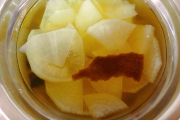 陈皮白萝卜水