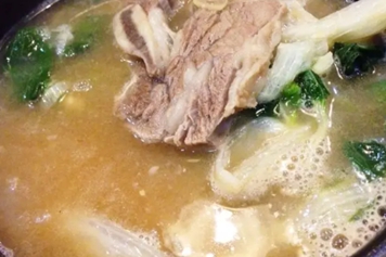 菜干排骨汤