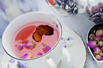 丹参玫瑰花茶