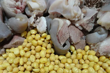 羊肉炖黄豆