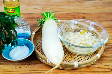 白醋泡白萝卜