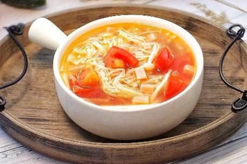 番茄菌菇汤