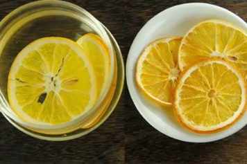 干橙子片泡水