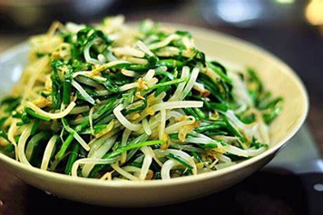 豆芽韭菜