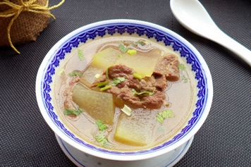 冬瓜炖牛肉
