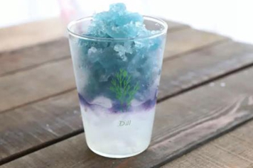 蝶豆花水