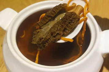 虫草花羊肚菌汤