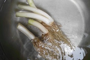 葱白葱须煮水