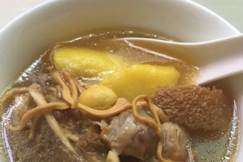 猴头菇虫草花汤