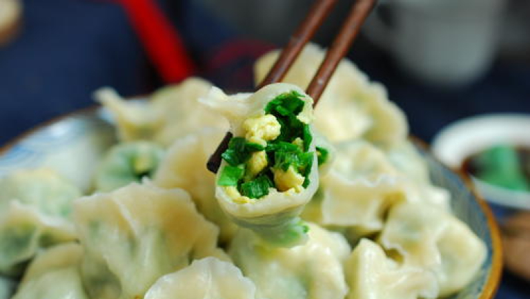 韭菜馅饺子