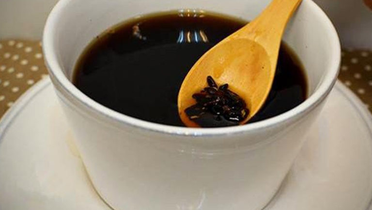 黑米茶