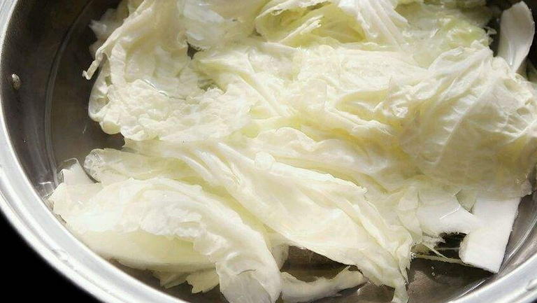 白菜煮水
