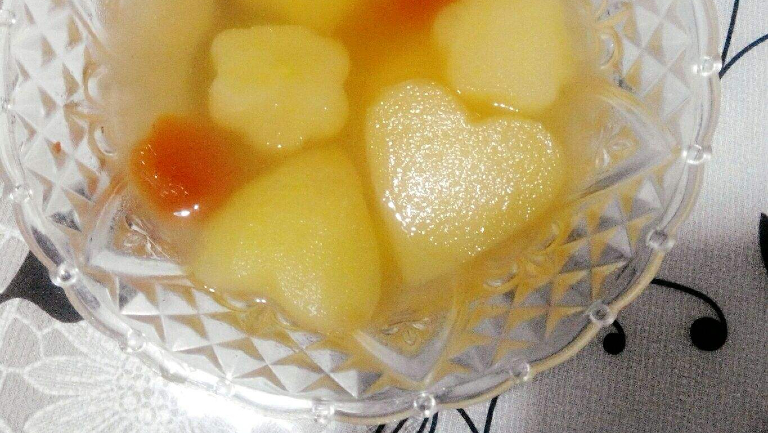蒸苹果