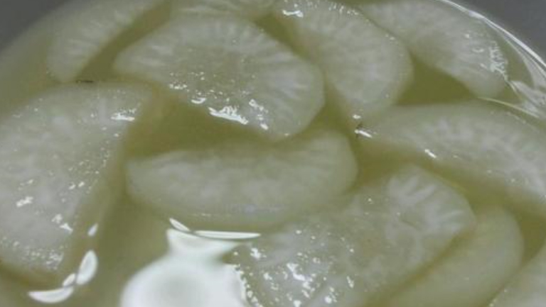 白萝卜煮水