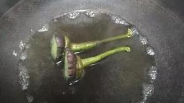 茄子蒂煮水