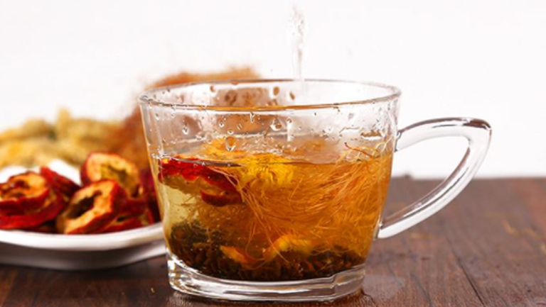 山楂玉米须茶