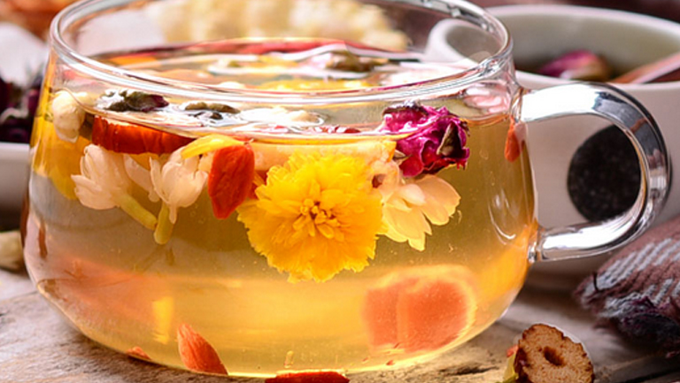菊花红枣茶