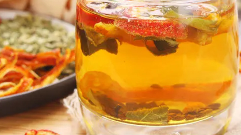 荷叶山楂决明子茶